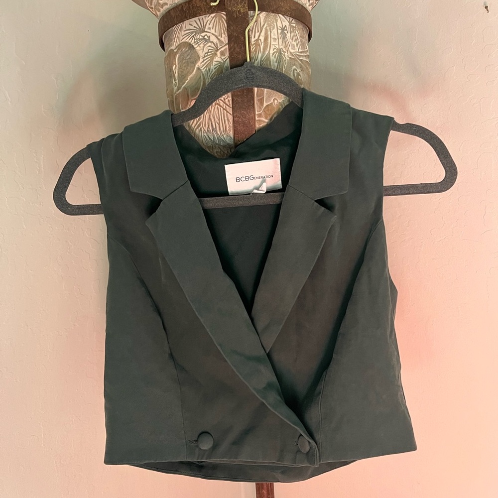 BCBGeneration Forest Green Outerwear